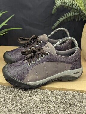 Keen Presidio Purple Leather Women's Size 6 Casual Comfort Shoes